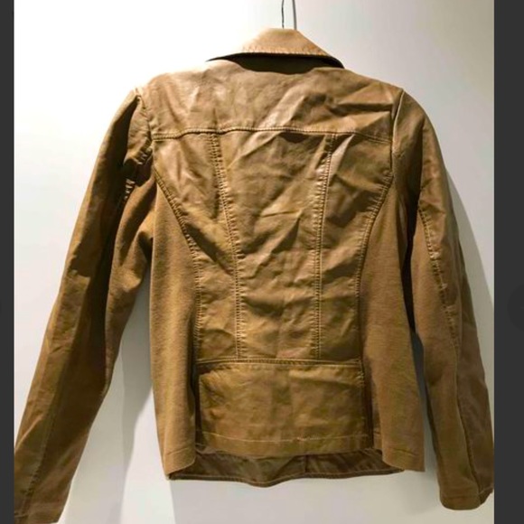 Sebby Faux Leather Biker Jacket🛍️ - Picture 2 of 4